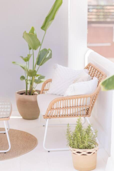 Downtown Flat With 46 Sqm Private Rooftop Terrace Malaga Bagian luar foto