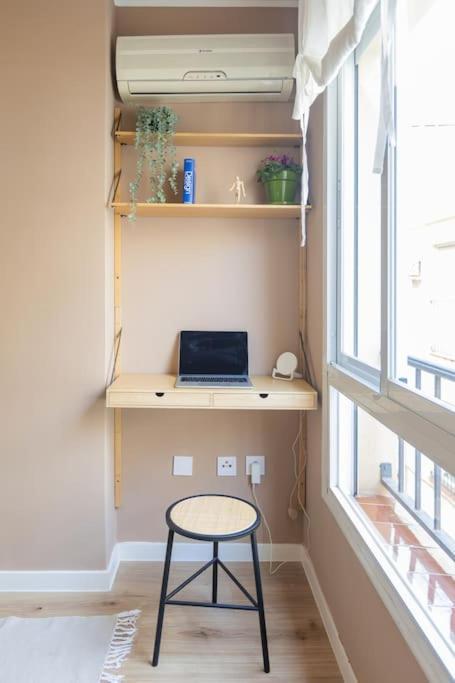 Downtown Flat With 46 Sqm Private Rooftop Terrace Malaga Bagian luar foto
