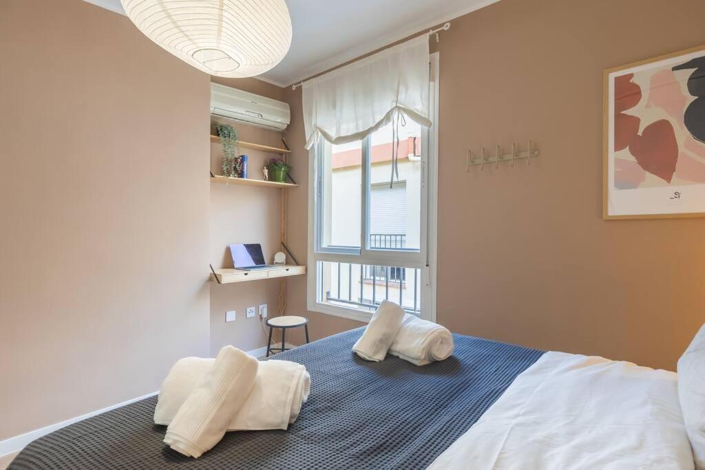 Downtown Flat With 46 Sqm Private Rooftop Terrace Malaga Bagian luar foto