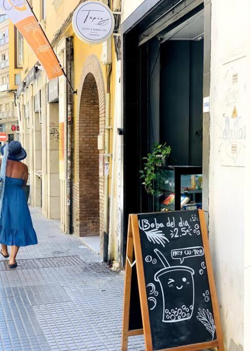 Downtown Flat With 46 Sqm Private Rooftop Terrace Malaga Bagian luar foto